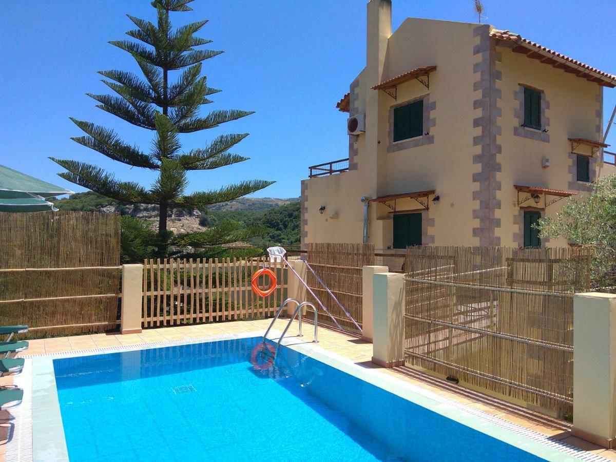 Stratos Villas Kaloniktis ภายนอก รูปภาพ